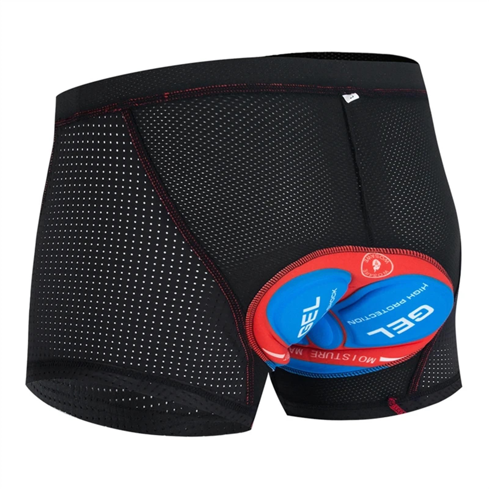 Genérico Culote Ciclismo Hombre, Ropa Interior de Ciclismo for Hombre con cojín Espuma Silicona y Gel, Pantalones Cortos Transpirables for Exteriores, MTB, Bicicleta Carretera, Bikepacking
