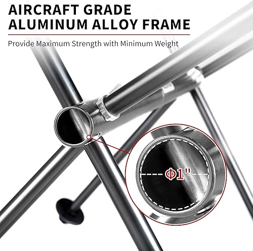 Miniatura 10 de Naturehike Portable Camping Chair Compact Ultralight Folding Backpacking Chairs, SmallMiddleLarge Collapsible Foldable Packable Lightweight Backpack