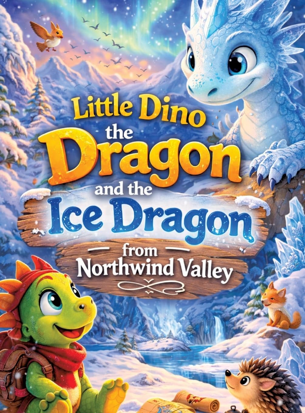 Little Dino the Dragon: And the Ice Dragon from Northwind Valley (Read-aloud story for ages 5 and up For independent reading from age 8)