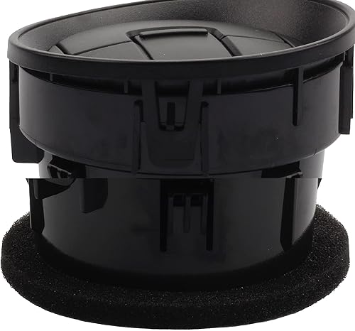 Miniatura 4 de Dasbecan 4 piezas de laca negra para salpicadero, aire acondicionado, calentador de CA compatible con Ford F150 2009-2014 Reemplazos # 9L3Z-19893-AA