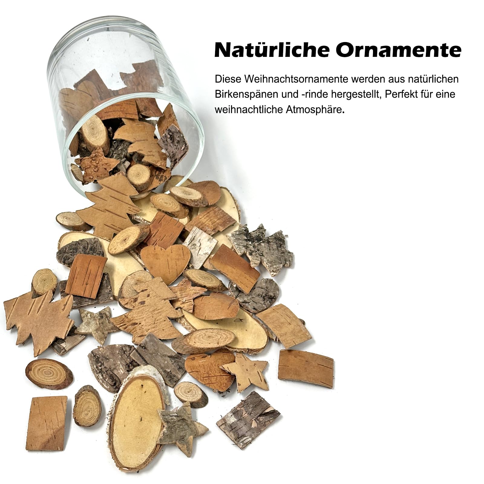 27 mini décorations flocons de neige en bois - Artemio | Leroy Merlin