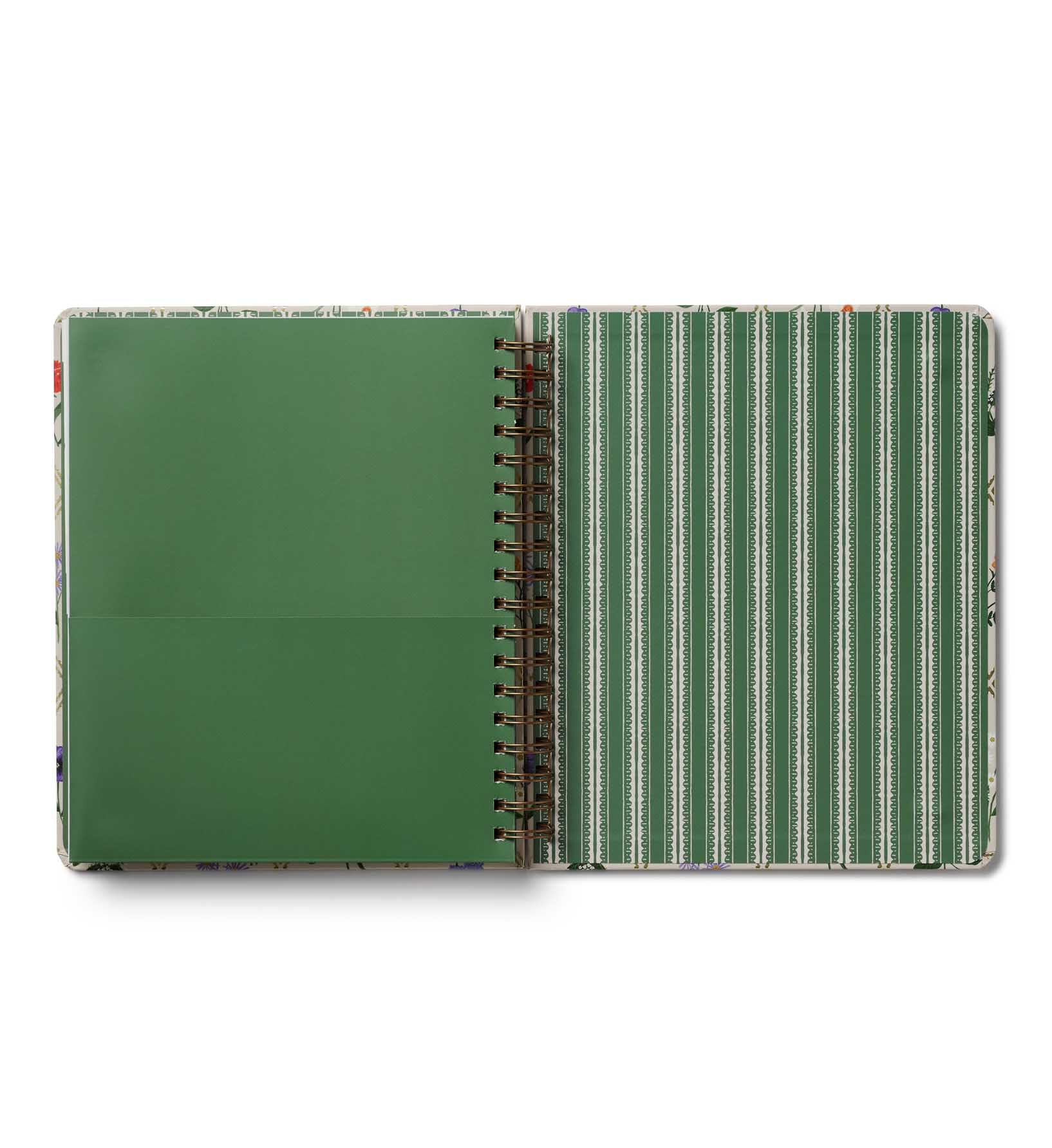 RIFLE PAPER CO. Agenda accademica 2027 con copertina rigida a spirale, 17 mesi, da agosto 2026 a dicembre 2027, 25,4 cm di lunghezza x 21,6 cm di larghezza, pagine settimanali e mensili, citazioni