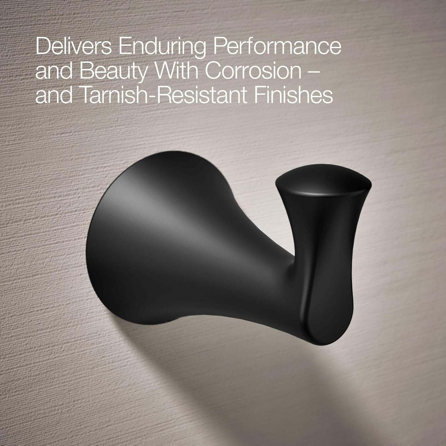 Kohler 35933-BL Buckley™ Robe Hook, Matte Black