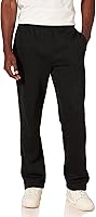 Amazon Essentials Men's Fleece Open Bottom Sweatpants - Relaxed Fit, Drawstring Waist, Big & Tall, 32" Inseam