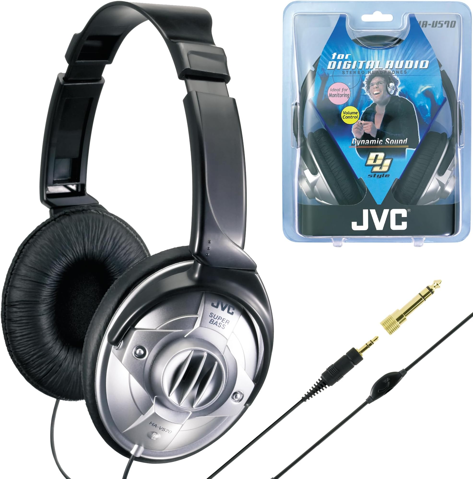 JVC HA-V570 Supra-Aural Headphones