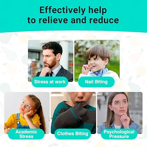 Miniatura 8 de Crayon Sensory Necklace Set – Best for Autism, Biting and Teething Kids – Perfectly Textured Silicone Chewy Toy - Chewing Pendant for Boys & Girls