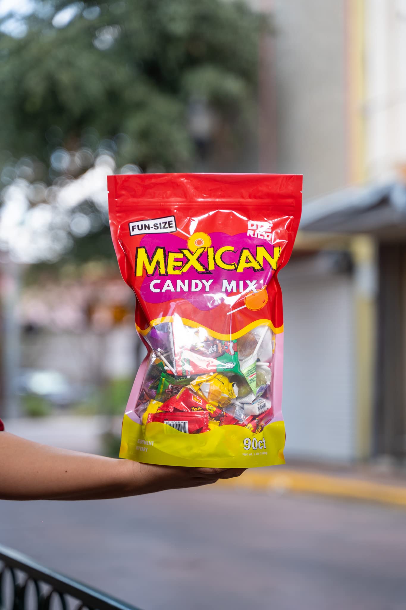 Mexican Candy Mix Bag (90 Count) Sweet, Sour and Spicy Candies by Ole