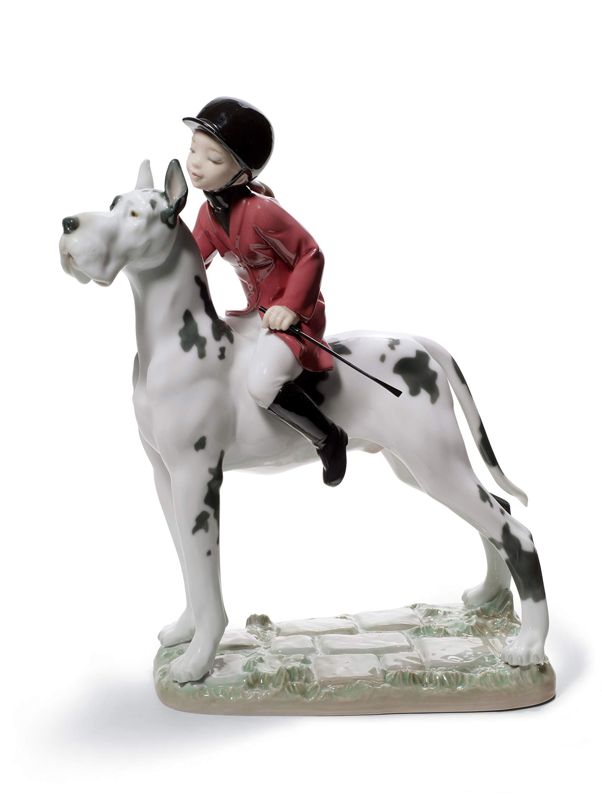 LLADRÓ Figurka Amazon Mała Dziewczynka. Figurka Amazona z Porcelany.