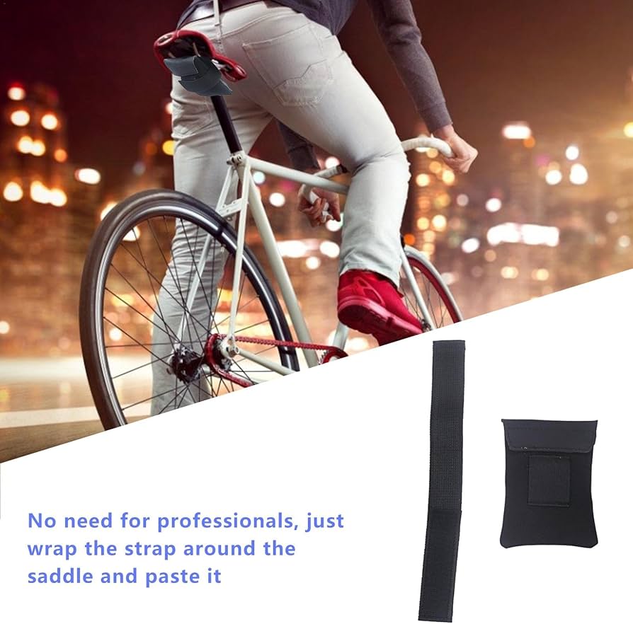Amazon.co.jp: シート下の自転車サドルバッグ、超軽量
