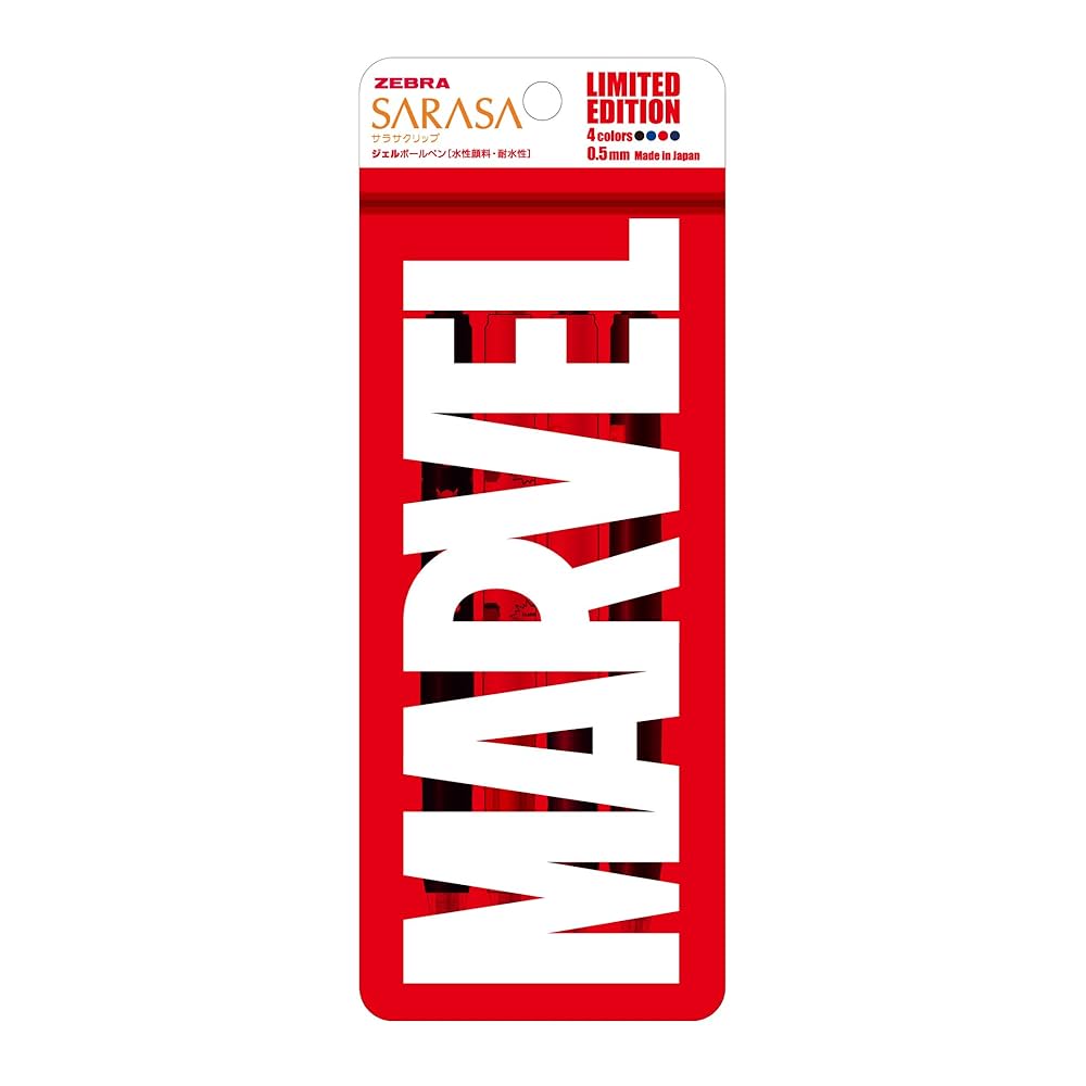 SARASA ZEBRA サラサクリップ MARVELコラボ 50本セット 31atjRRWDEL.jpg_BO30,255,255,