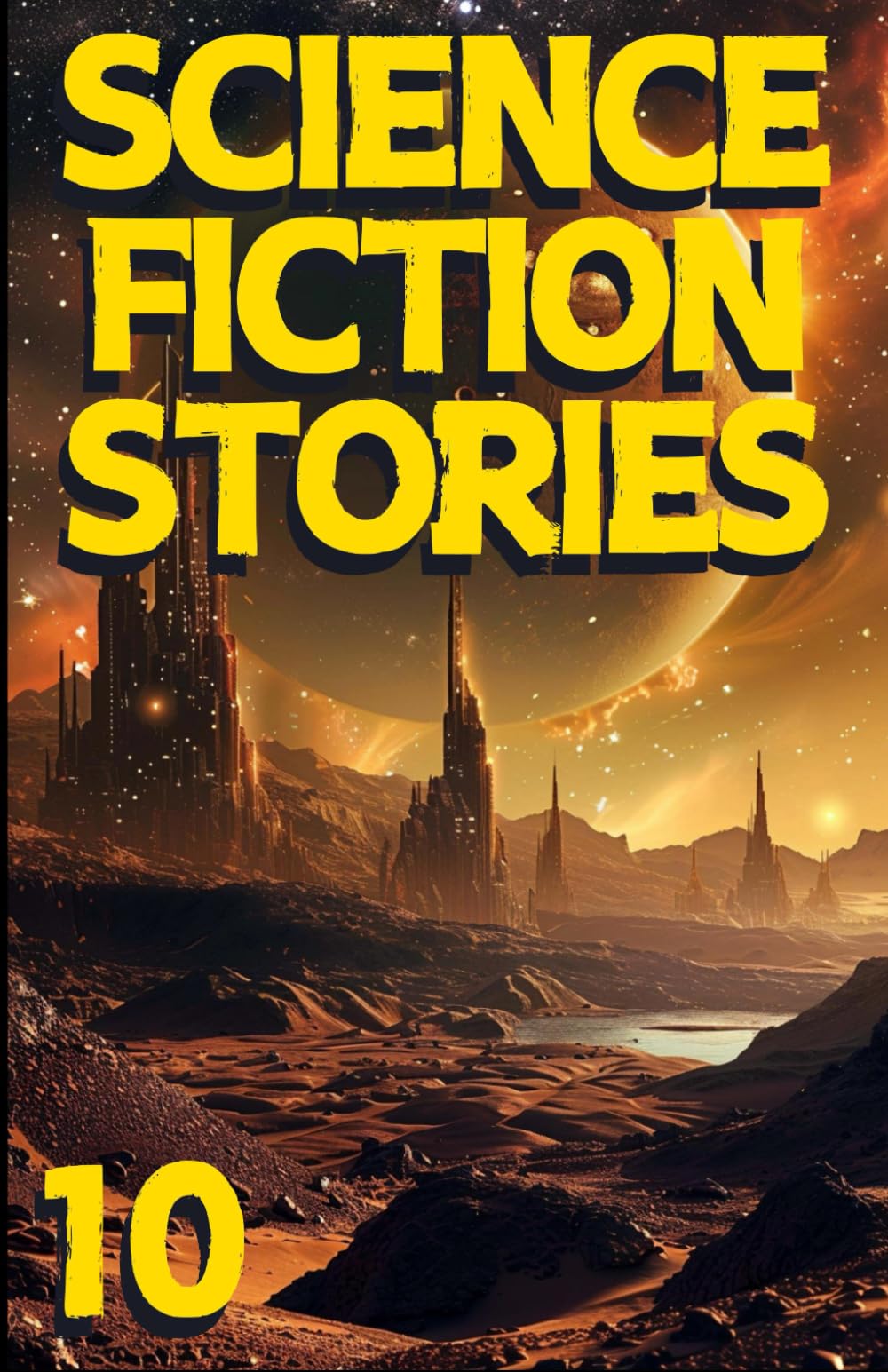 Science Fiction Stories 10: An Anthology of futuristic tales, space exploration, alien encounters, and galactic wars. (Science Fiction Stories Collection)