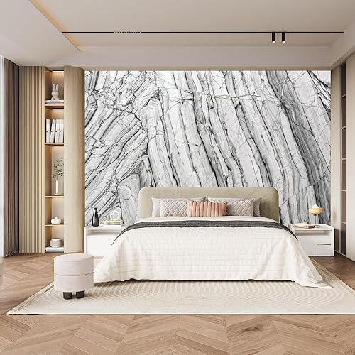 Miniatura 2 de Papel tapiz 3D de mármol para despegar y pegar, textura clásica, papel tapiz grande para fotos, papel tapiz de paisaje, para sala de estar,