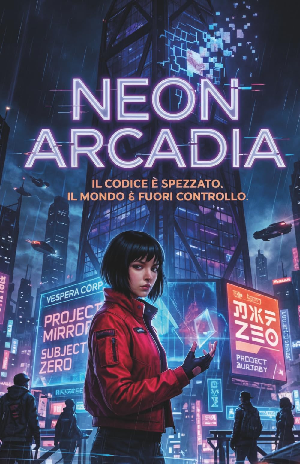 NEON ARCADIA: I Sei della Frattura: Un Thriller Cyberpunk Distopico