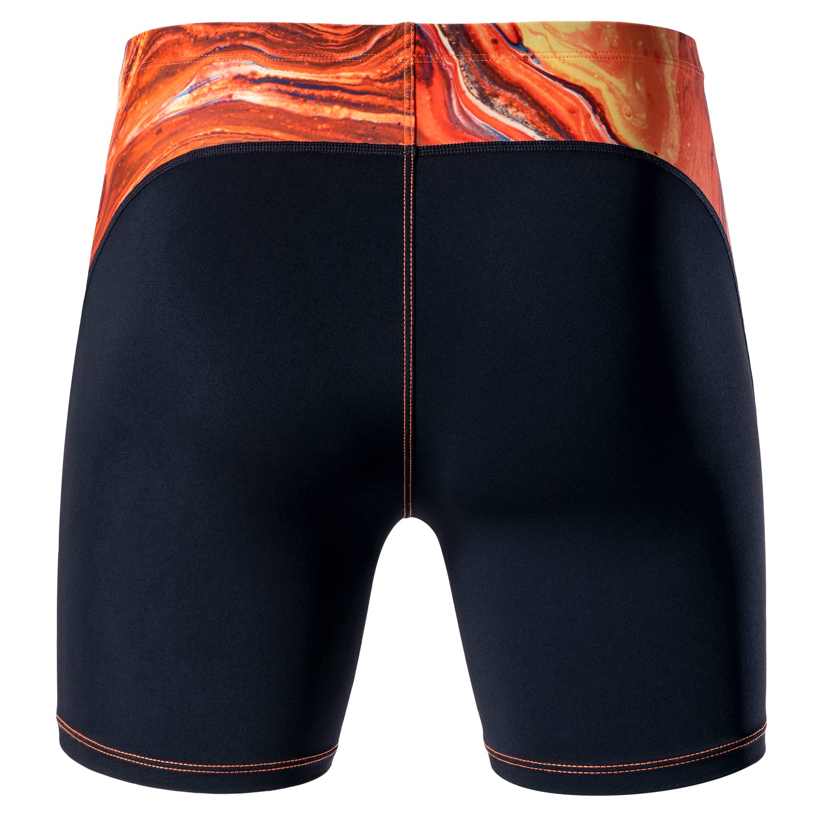 MY KILOMETRE Bañador Boxer con Cordón para Hombre - Corta Jammer de Natación Competición Profesional con Secado Rápido, Larga Duración y Resistente al Cloro