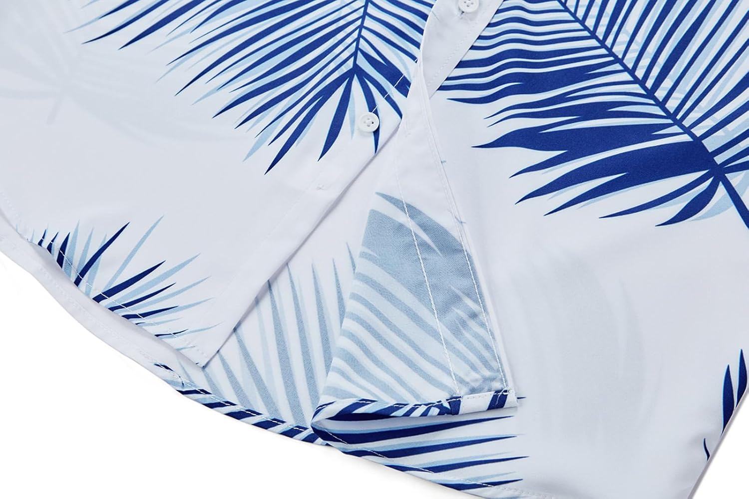 EUOW Men's Hawaiian Shirt Short Sleeve Printed Button Down Summer Beach Dress Shirts - Image 7