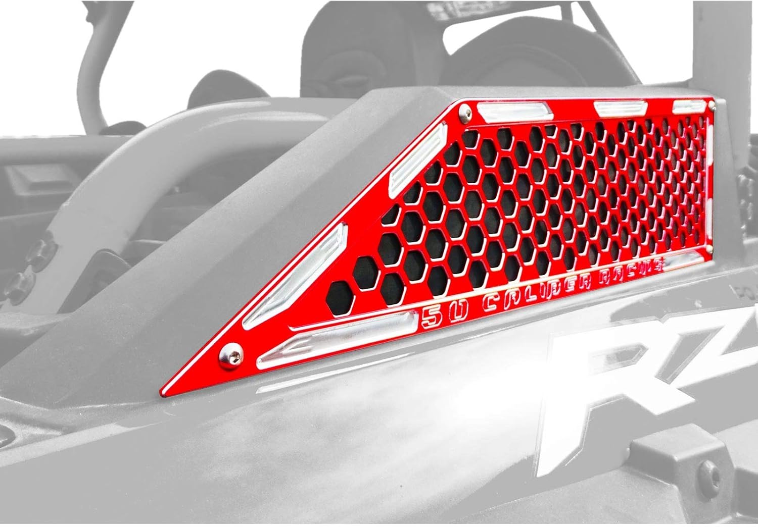 ATV, SidebySide & UTV Accessories Clutch Vent Aluminum Grill Bezel