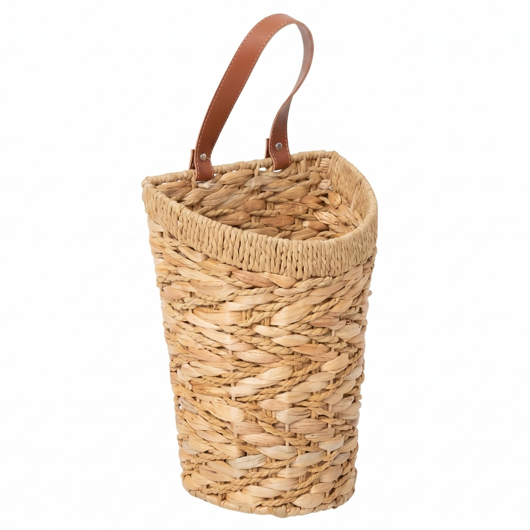Paniers muraux suspendus en paille pour résoudre le désordre sur les tables