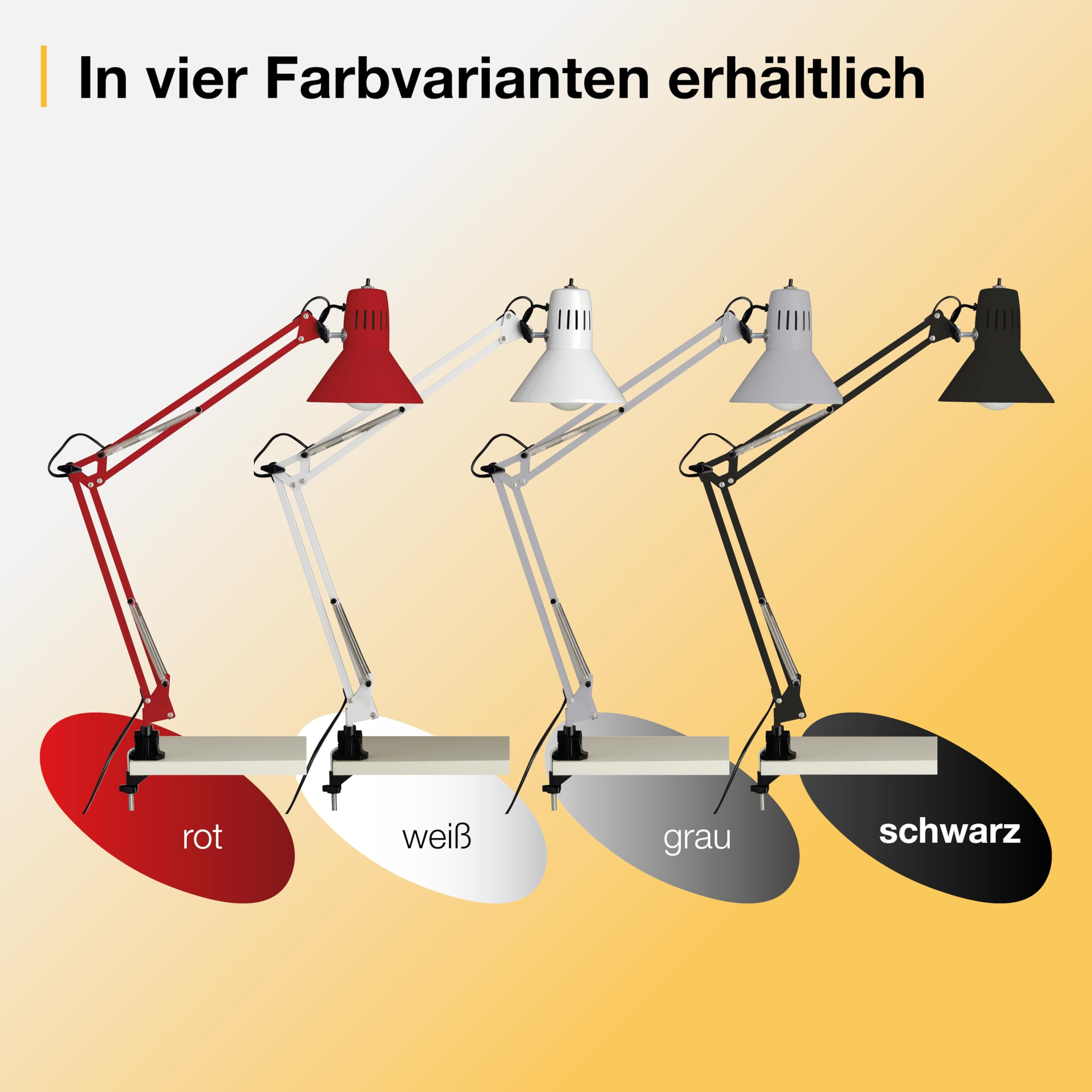 Briloner Klemmleuchte Schwarz: Flexibel & Praktisch