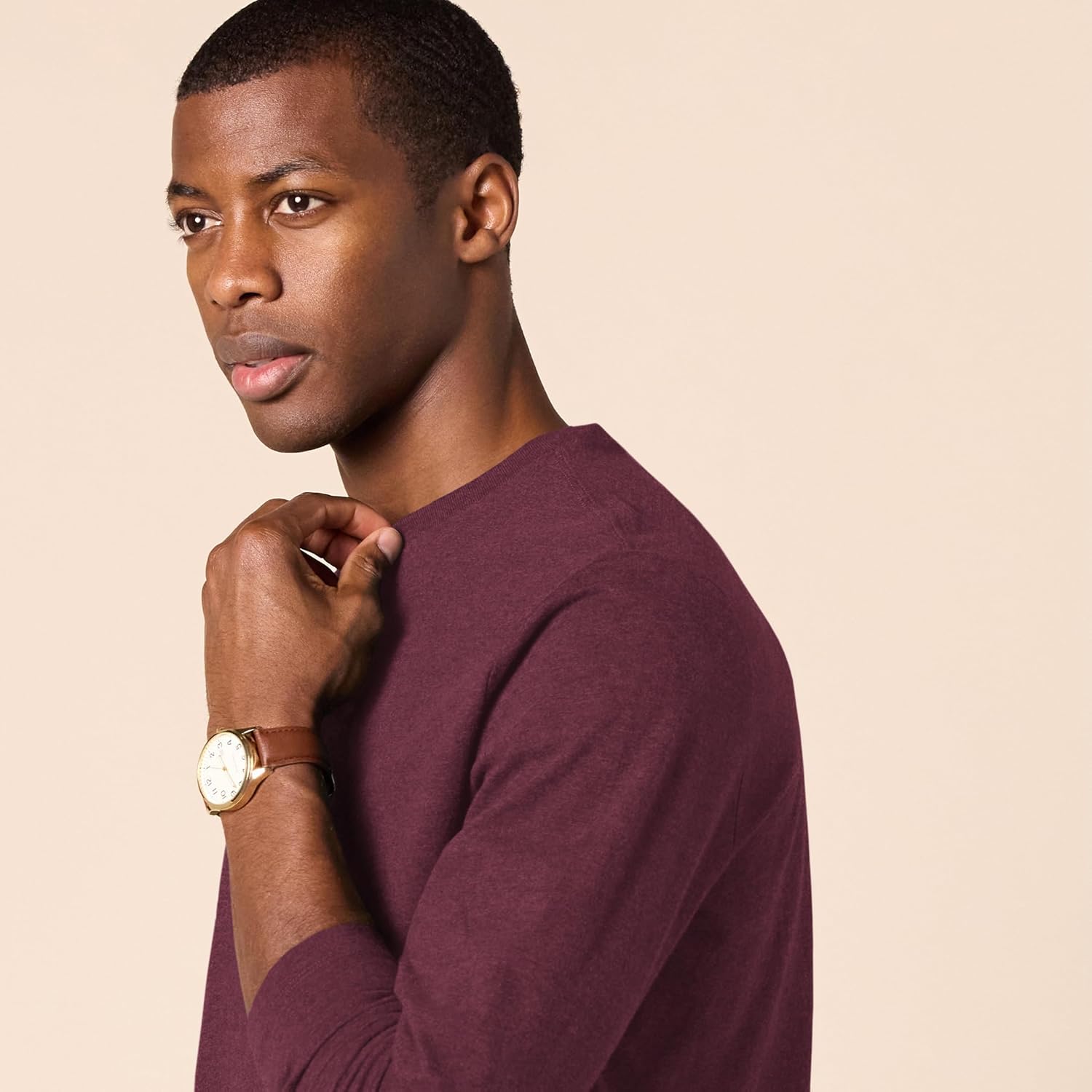 Amazon Essentials Slim-Fit Long Sleeve Shirt for Men, Pocket and No Pocket Styles - Image 4