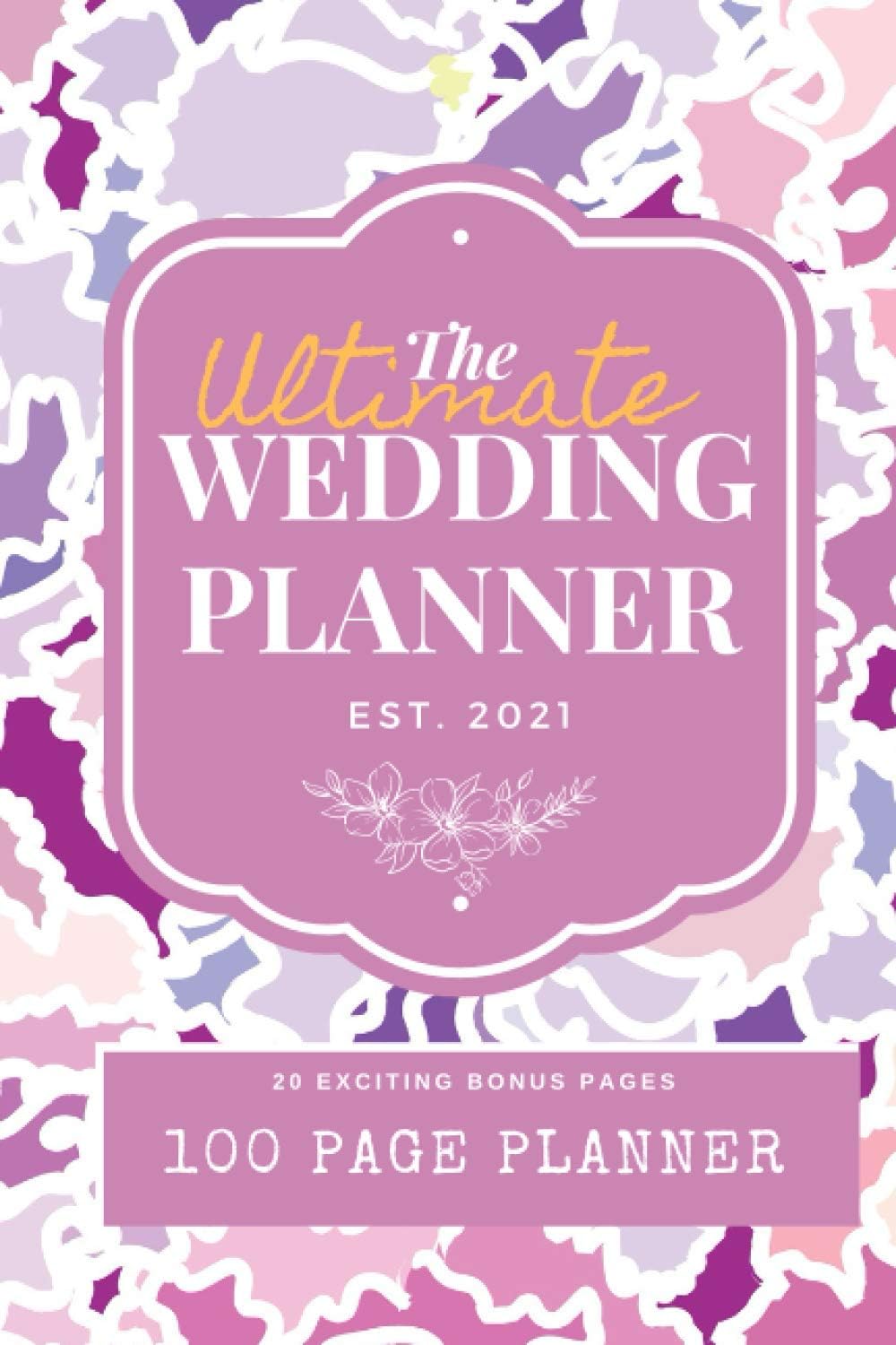 Wedding Planner, Busy Bride-to-Be Planning Guide, Bridal Planners Best Friend, The Ultimate Wedding Check List with 20 Bonus Pages