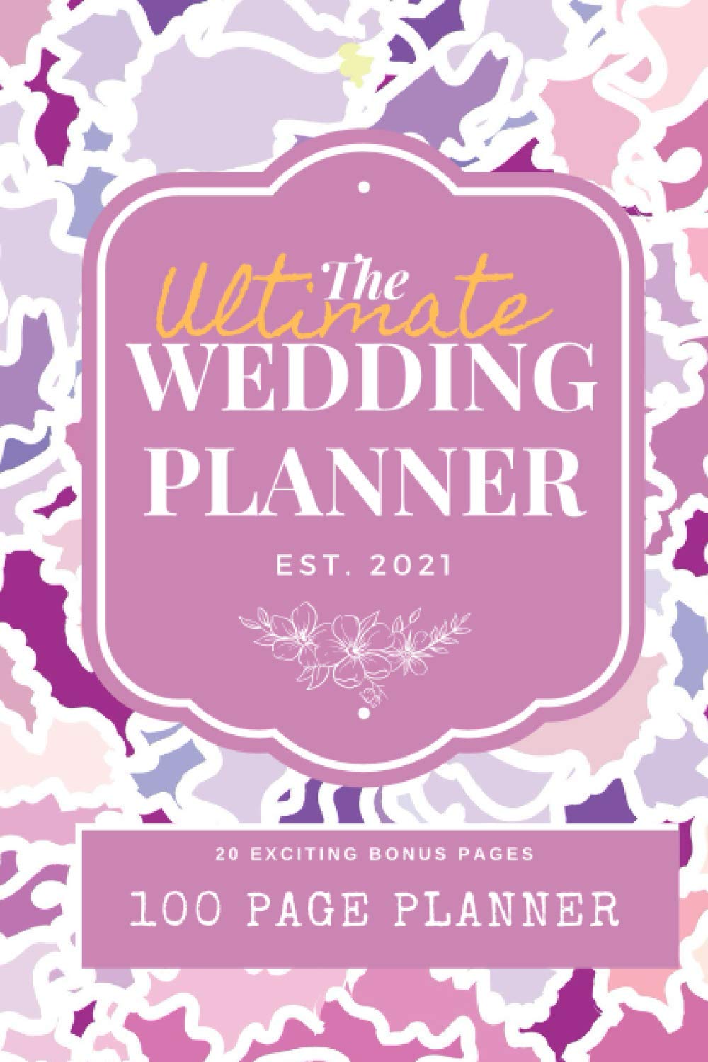 Wedding Planner, Busy Bride-to-Be Planning Guide, Bridal Planners Best Friend, The Ultimate Wedding Check List with 20 Bonus Pages