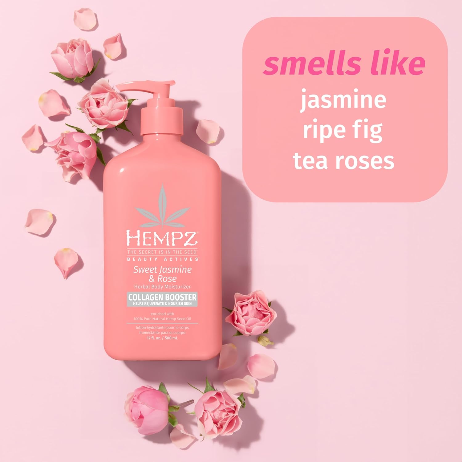 HEMPZ Sweet Jasmine & Rose Body Lotion