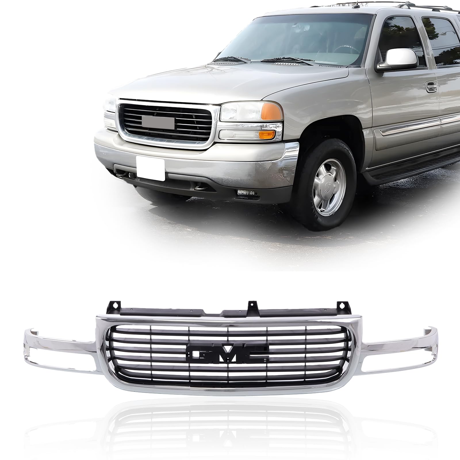 Titanium Plus Chrome Grille