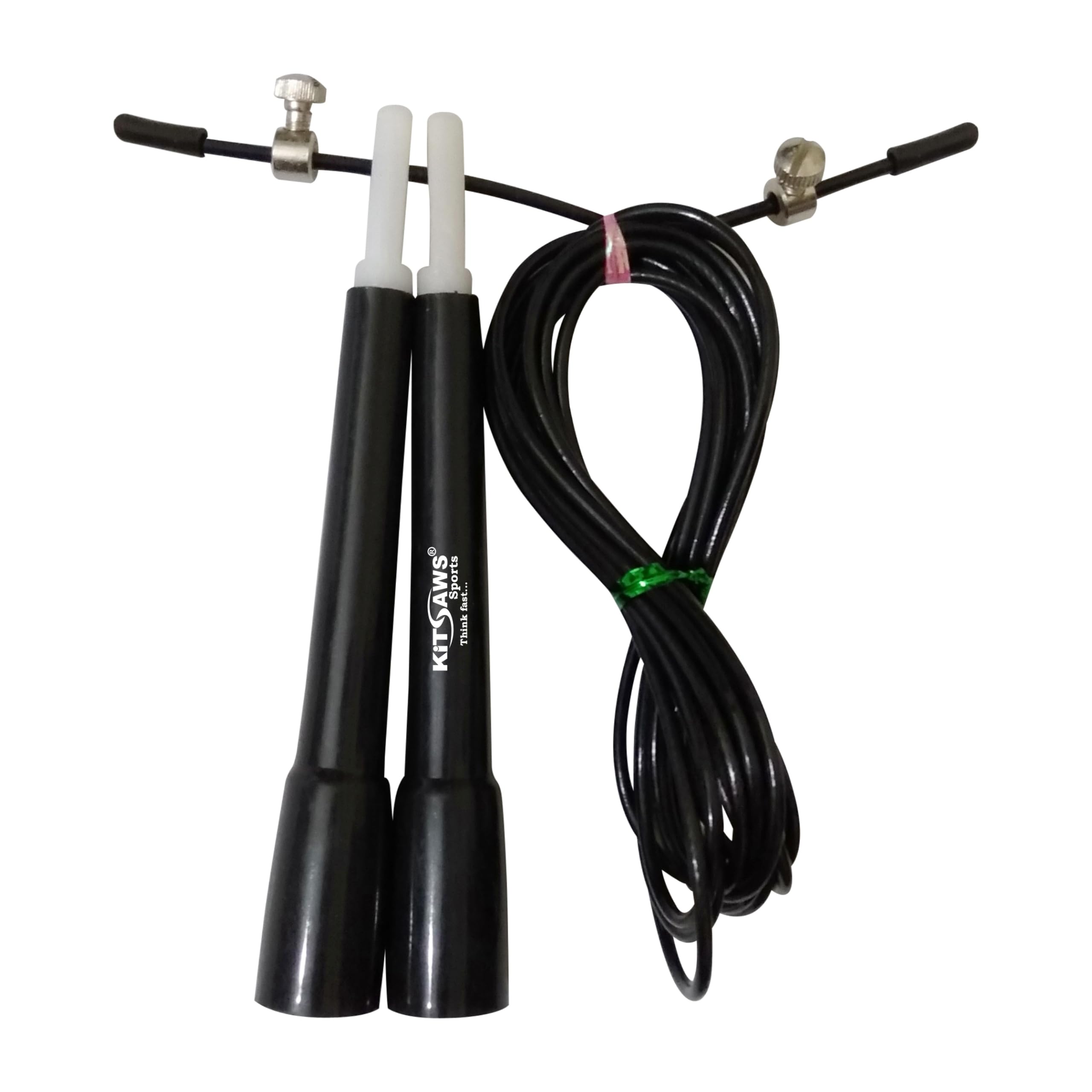 Plastic Wire Skipping Rope with Wooden Handle (KS00114)-image-24