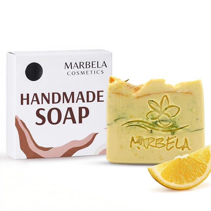 Sabonete em barra artesanal Marbela Perfectly Peeled, 99 g