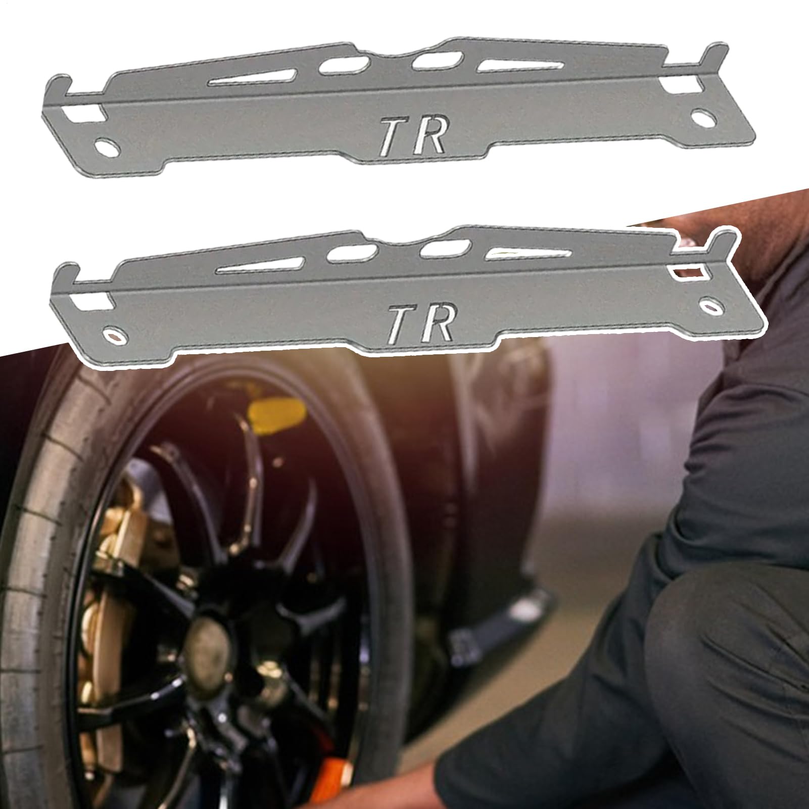 Herramienta Para La Alineación De Neumáticos 2 Piezas Kit De Reparación De | Herramienta Para Equilibrado De Convergencia Para Motocicleta Camión SUV Garaje Hogar Taller E