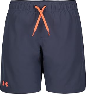 Boys' Compression Lined Volley, Swim Trunks, Shorts with Drawstring Closure & Elastic Waistband