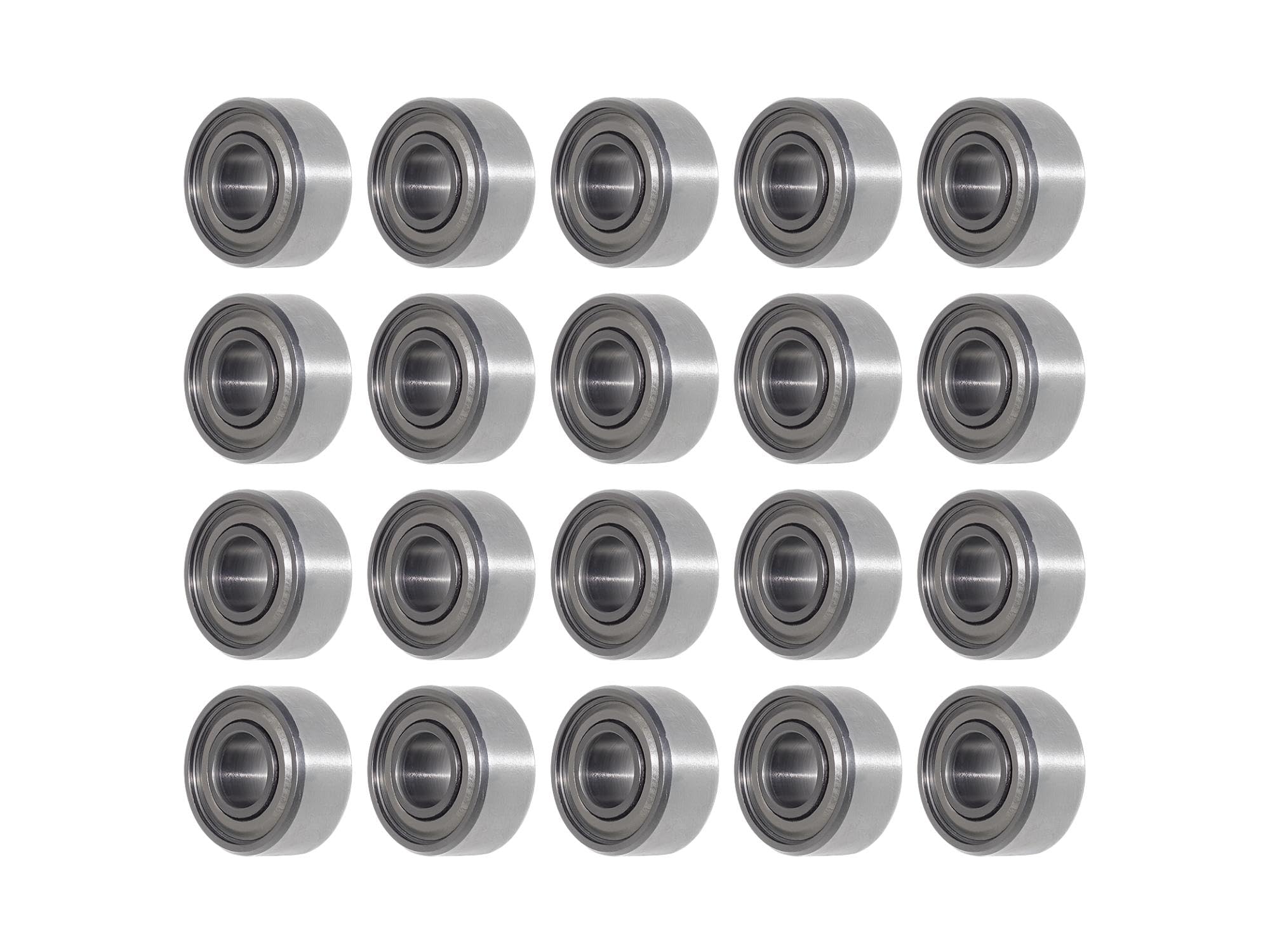 Edelstahl Kugellager SMR84 ZZ 4x8x3 mm NIRO 50 Stück - rcbay | rostfreies Rillenkugellager beidseitig gedichtet