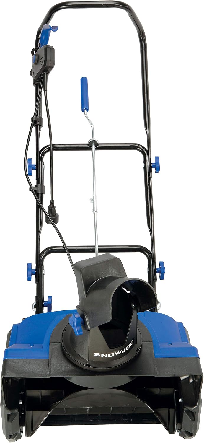Snow Joe SJ617E 18-Inch 12 Amp Motor Electric Single Stage Snow Thrower, Blue