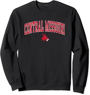 Central Missouri Mules Arch Over Logo Officially Licensed Sweatshirt