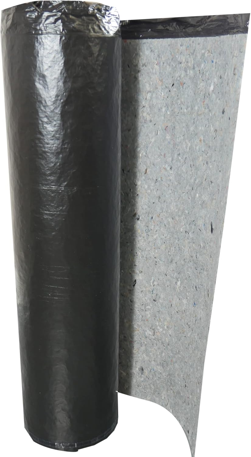 QuietWalk LV Underlayment for Luxury Vinyl, Laminate & Wood Flooring - Sound Reduction & Moisture Protection - 360 sf & 200 sf Rolls