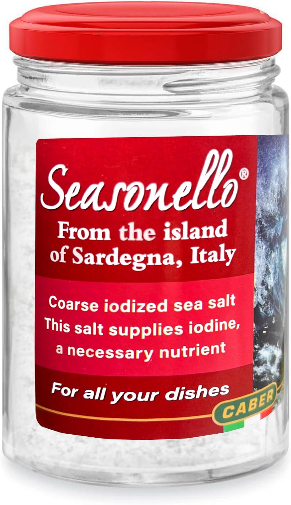 Coarse Sea Salt Enriched With Iodine, 310ml
