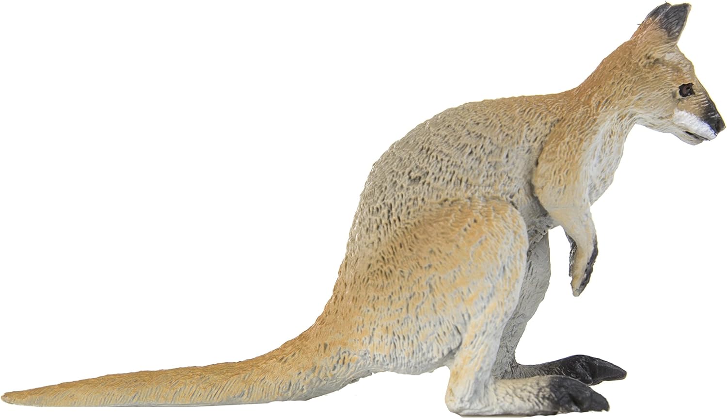 Safari Ltd. Wallaby Figurine - Hand-Painted, Lifelike 2.5" Model Figure - Fun Educational Toy for Boys, Girls & Kids Ages 3+