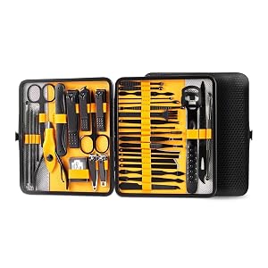 Travel Suitcase Nail Tongs Manicure Tool Set Nail Clippers Pedicure Set Beauty Set