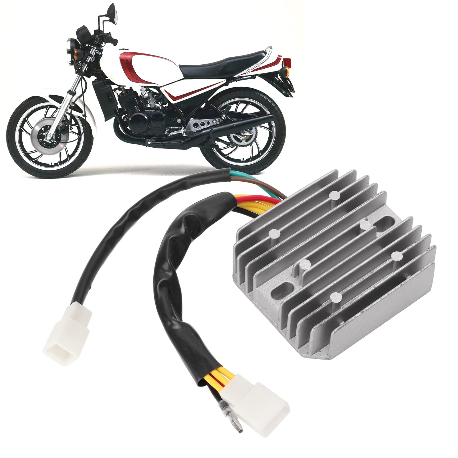Redresseur De Régulateur De Moto 12V Tension Stable En Alliage D