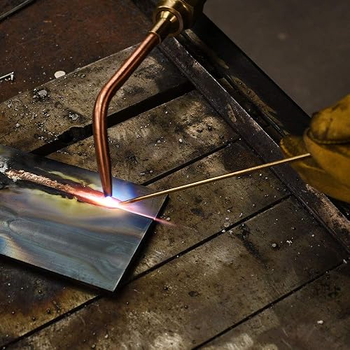 Miniatura 8 de Forney 47300 Varilla de soldadura a gas de latón desnudo, 18 pulgadas por 18 pulgadas, 10 varillas