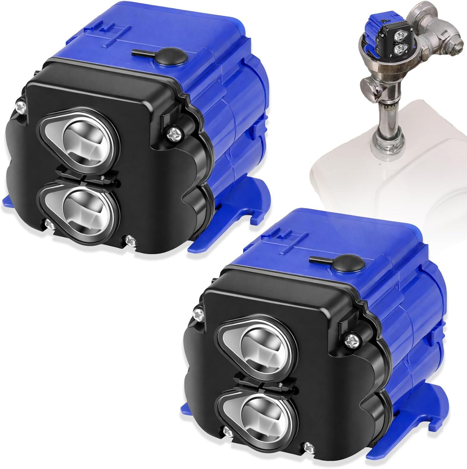 (2 Pack) EBV-129-A-C Water Closet Electronic Control Module 1.28 & 1.6 GPF for Sloan Optima G2 & ECOS Sensor Flushometers, 3325450, AXF770 Replacement for Sloan Flush Valve Sensor Module