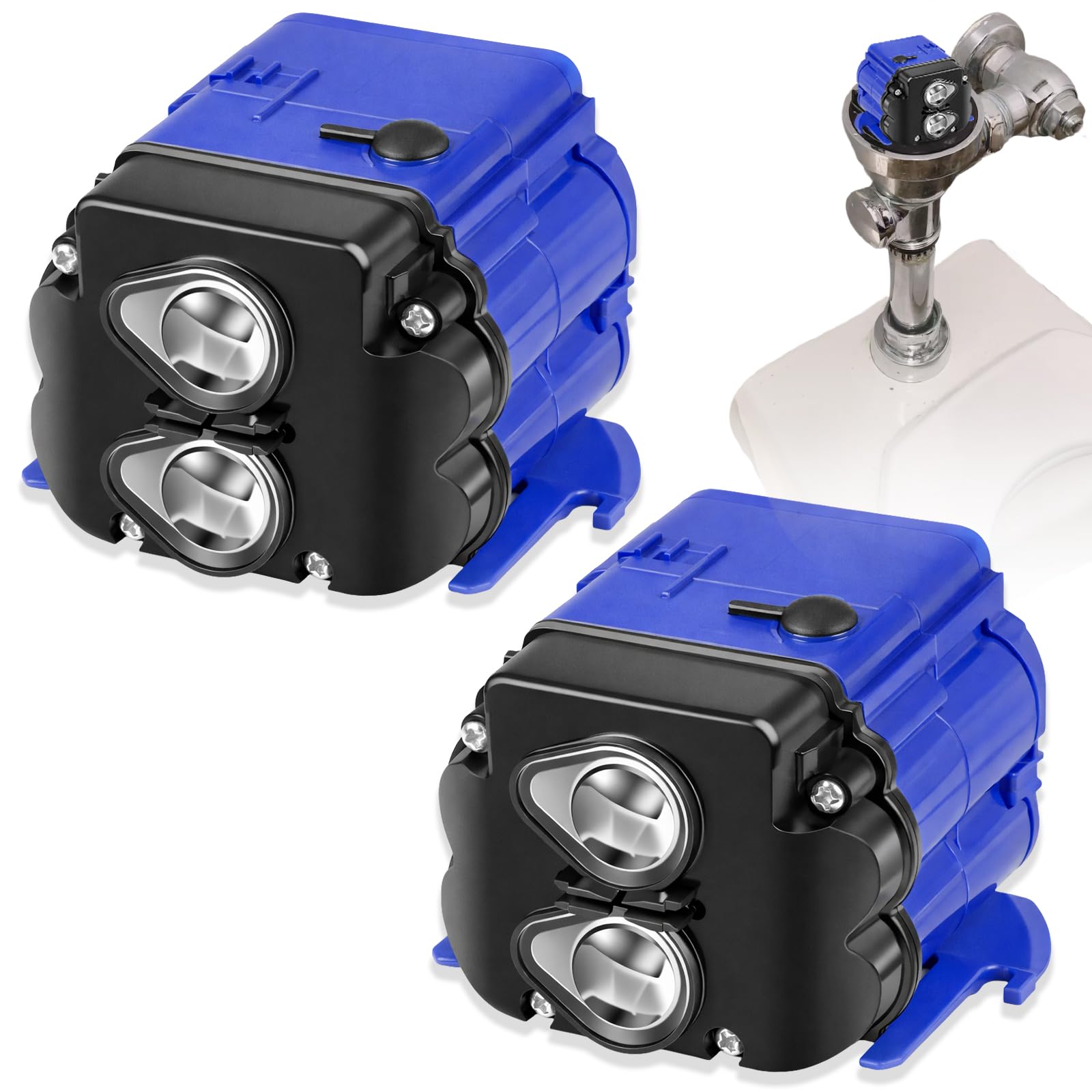 Photo 1 of (2 Pack) EBV-129-A-C Water Closet Electronic Control Module 1.28 & 1.6 GPF for Sloan Optima G2 & ECOS Sensor Flushometers, 3325450, AXF770 Replacement for Sloan Flush Valve Sensor Module