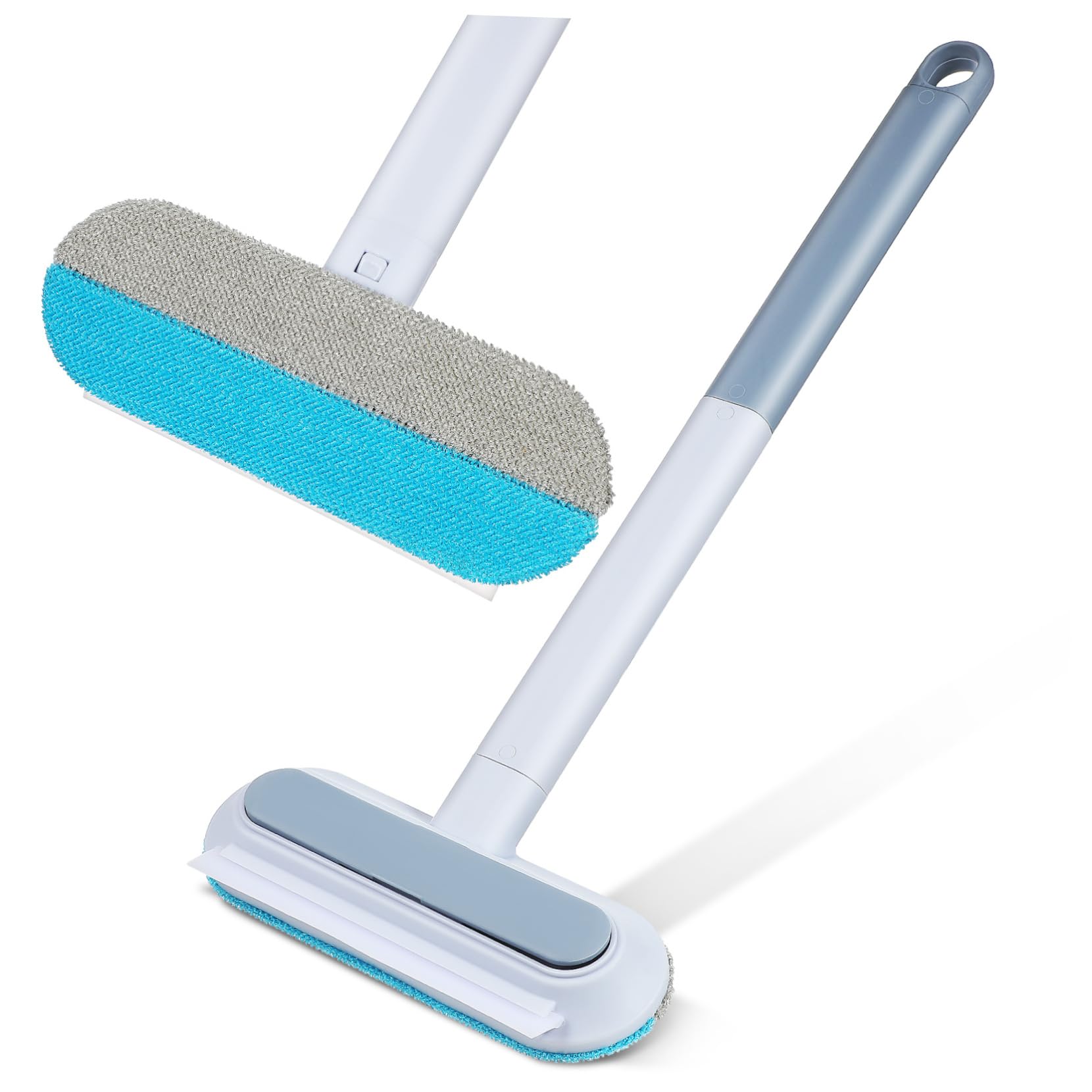 FOMIYES Dual-Purpose Brush Window Screen Mesh Cleaner for Dog Cat Hair Lightweight Space-Saving Design Hidden Detail Brush