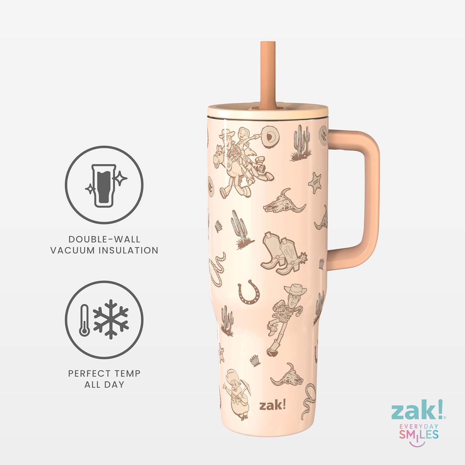 Zak Designs Disney Pixar Toy Story 30oz Spillproof Insulated Travel Tumbler image 5