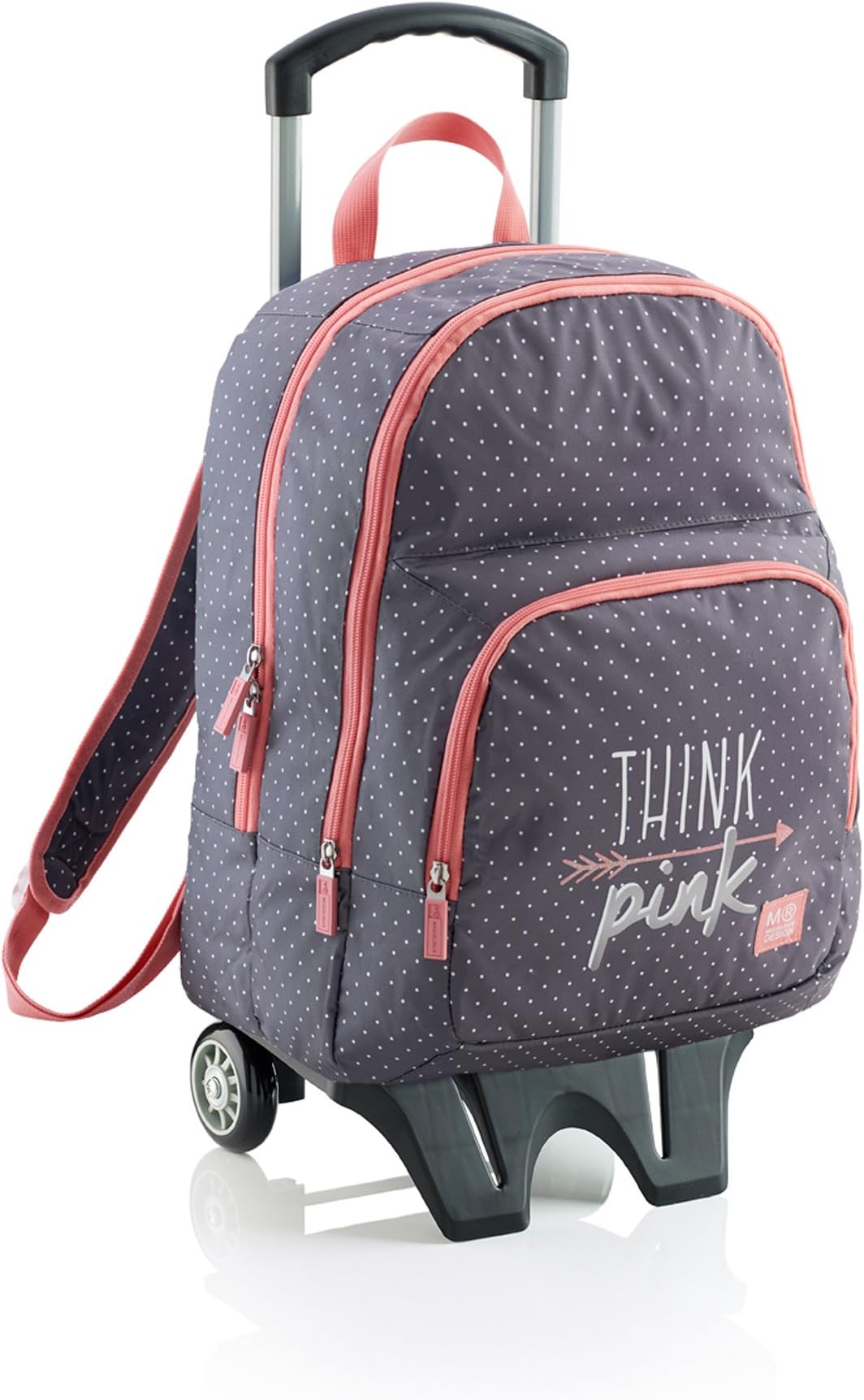 Miquel Rius Miquelrius – BACKPACK Triple with Cart, Think Pink 16923