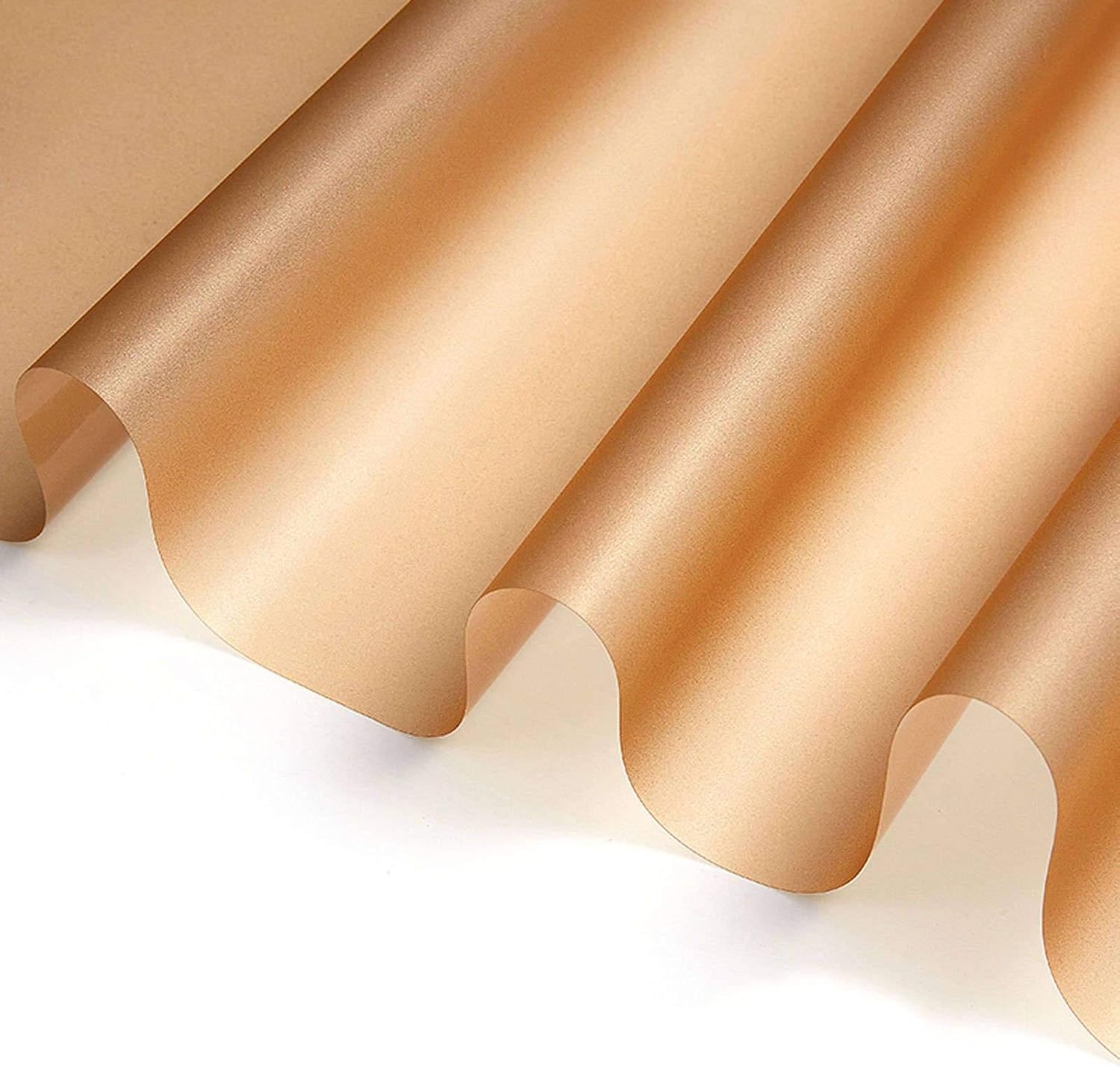 Privacy Window Film, Opaque Sun Blocking Anti UV Window Sticker Non-Adhesive Static Glass Film Privacy Home Security Window Clings Great for Office Kitchen Bathroom-gold-40x200cm(16x79inch) (Gold