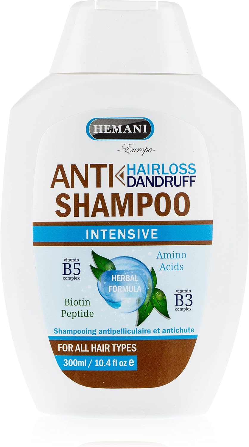 Hemani Anti Hair Loss and Anti Dandruff Shampoo, 300 ml Buy Online at