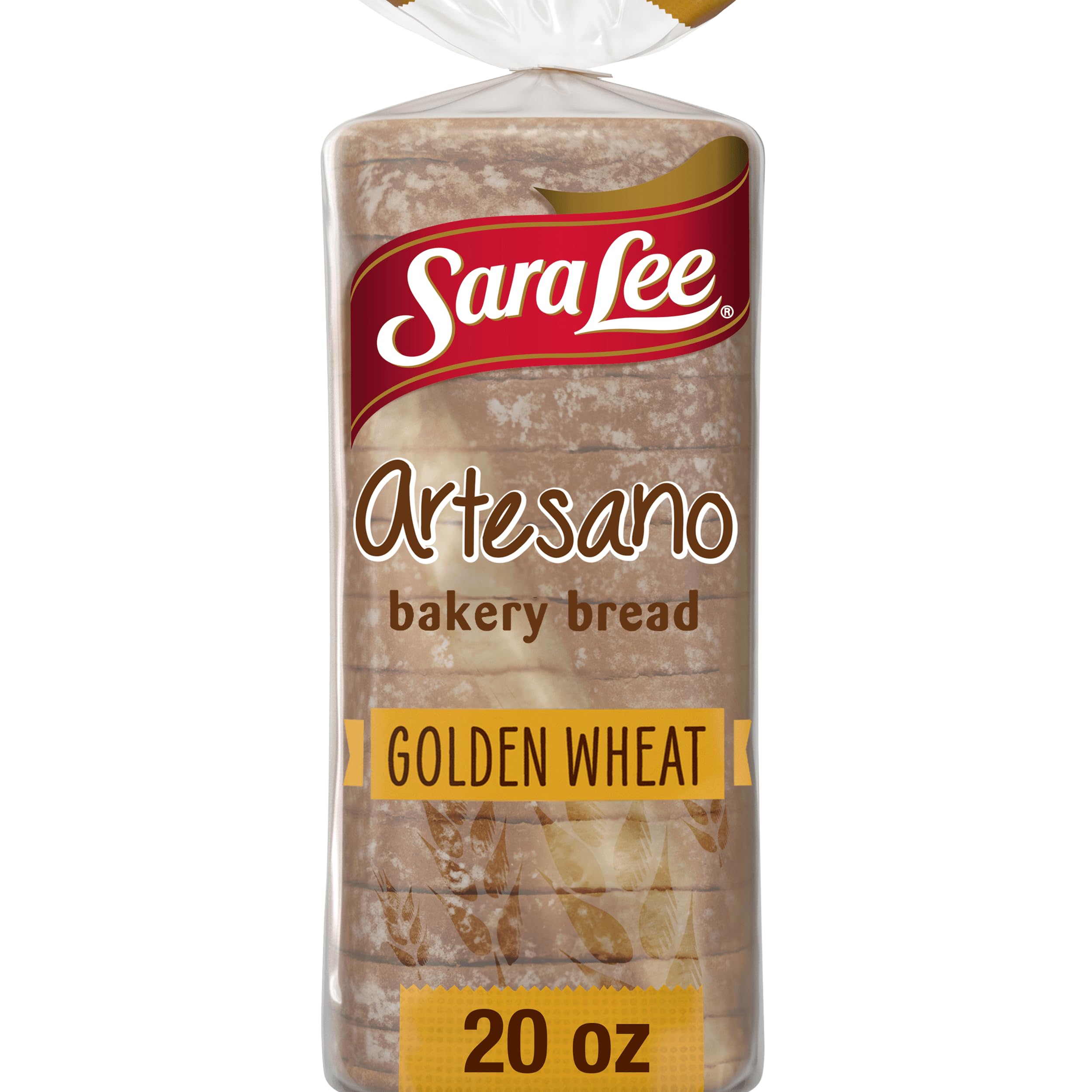 Artesano Golden Wheat Artisan Style Bread, 20 Oz Loaf of Wheat Bread Without Artificial Preservatives