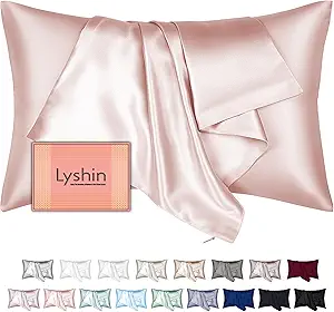 Mulberry Silk Pillow Cases Standard Size with Hidden Zipper, Ultra Smooth and Soft Silk Satin Pillowcase for Hair and Skin, Gifts for Women Her Mom Sister Bestie (Coral Pink, 20x26 Inches, 1 Pack)
