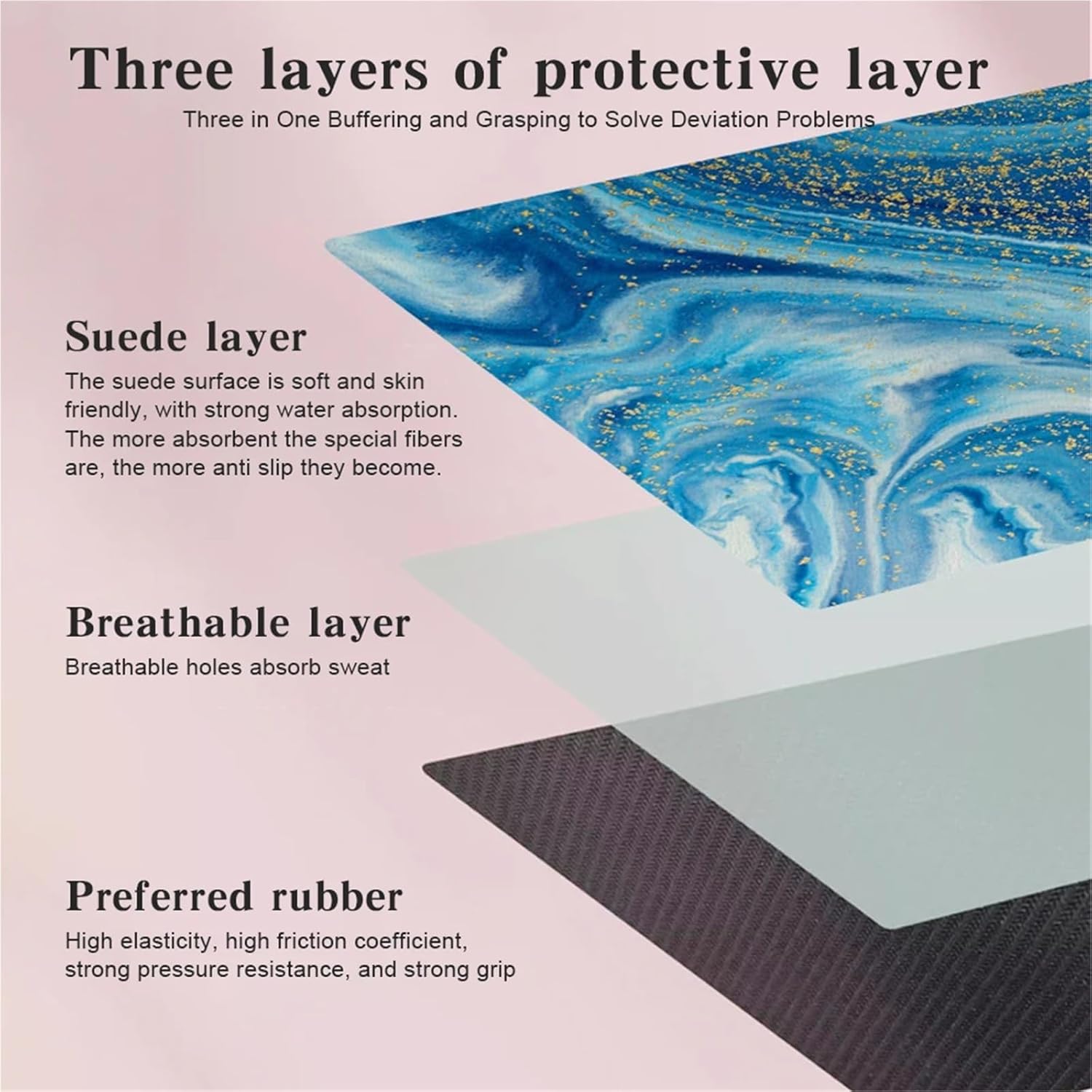 ピラティス スエード ラバー ヨガマット 滑り止め ピラティス リフォーマー カバー ポータブル ピラティス リフォーマー マシン